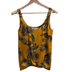 Elizabeth and James 100% Silk Tank Top SZ S